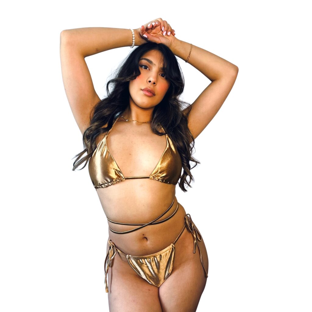 Goldie - Long String Bikini