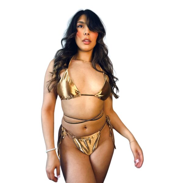 Goldie - Long String Bikini - Image 2
